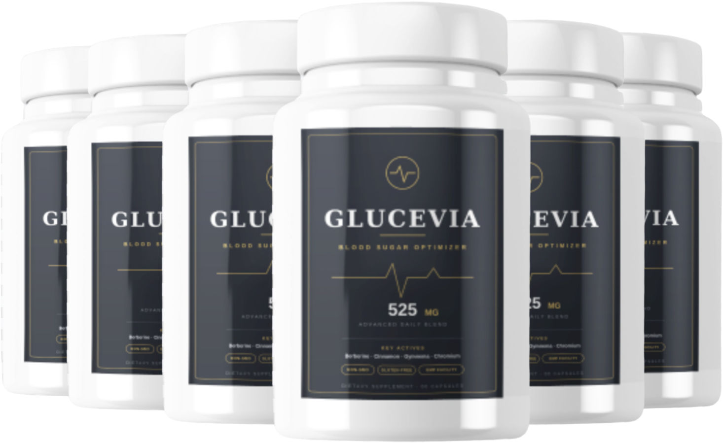 6 bottles of GLUCEVIA